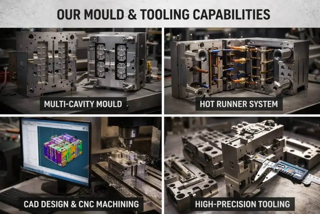 custom tool design and mould development for plastic components