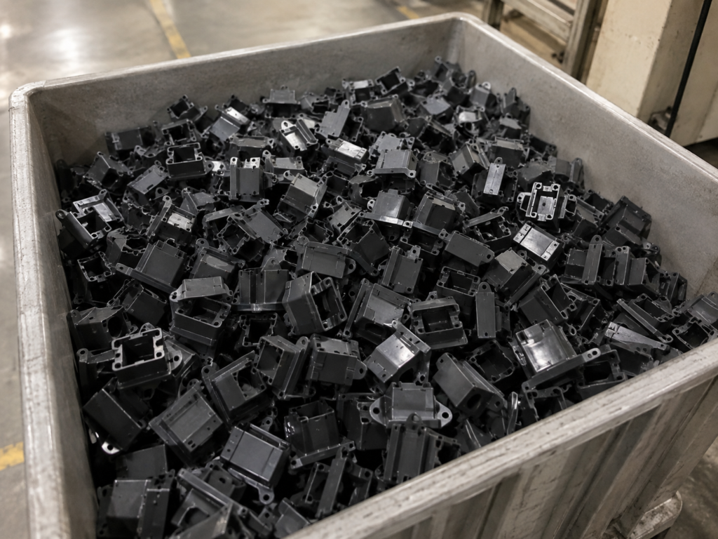 Injection moulded plastic components bulk production India