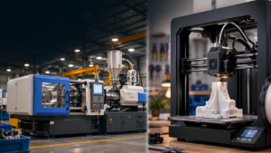 Injection moulding vs 3D printing comparison Delhi manufacturer , die mould maker delhi, injection molding services delhi, plastic part manufacturer delhi